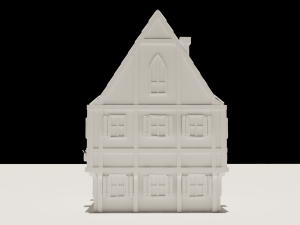 Medieval house 3D Model
