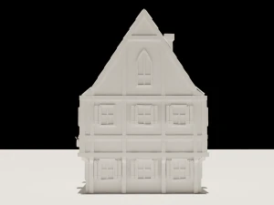 Medieval house 3D Model