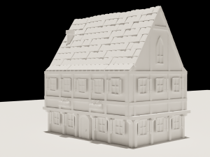 Medieval house 3D Model