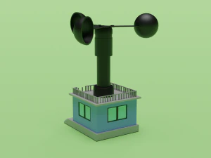 Windmill 3D Model