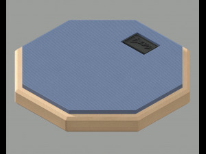 Devo training PAD to simulate drumming 3D Model