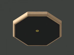 PAD di formazione Devo per simulare la batteria Modello 3D