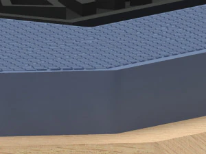 PAD di formazione Devo per simulare la batteria Modello 3D