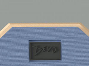Devo training PAD to simulate drumming 3D 모델