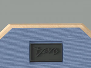 PAD di formazione Devo per simulare la batteria Modello 3D