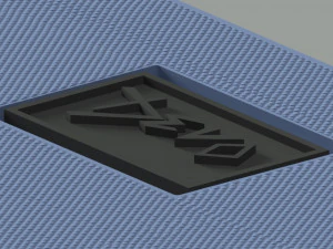 PAD di formazione Devo per simulare la batteria Modello 3D