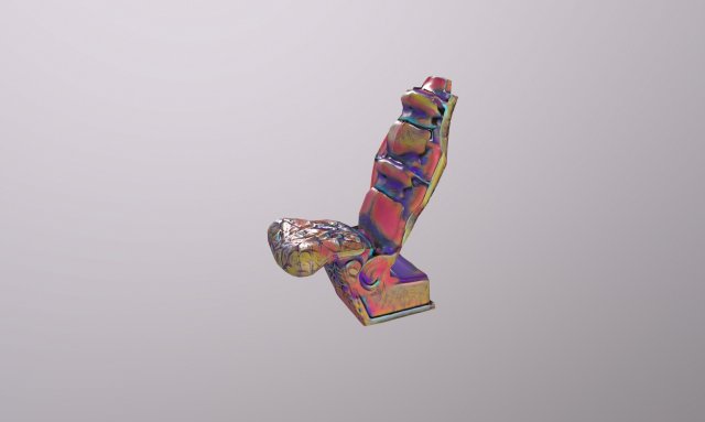 Stylized armchair 3Dモデル .c4d .max .obj .3ds .fbx .stl .blend 