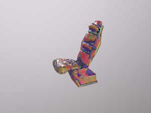Stylized armchair 3D Model