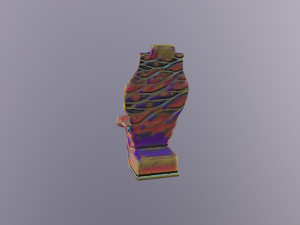 Stylized armchair 3Dモデル