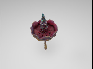 Stylized flower 3D Model