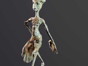 Porcelain bird 3Dモデル