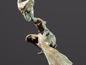 Porcelain bird 3Dモデル
