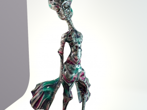 Porcelain bird 3Dモデル