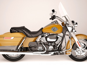 Harley Davidson Road king Bike 3D Модель