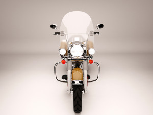 Harley Davidson Road king Bike 3D Модель