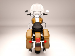 Harley Davidson Road king Bike 3D Модель