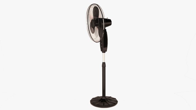 STAND FAN 3D 모델 .c4d .max .obj .3ds .fbx .stl .blend 