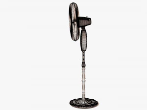STAND FAN 3D Model
