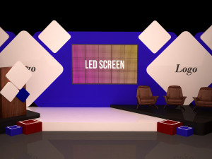 Event Stage Model 3D