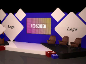 Event Stage 3D Model