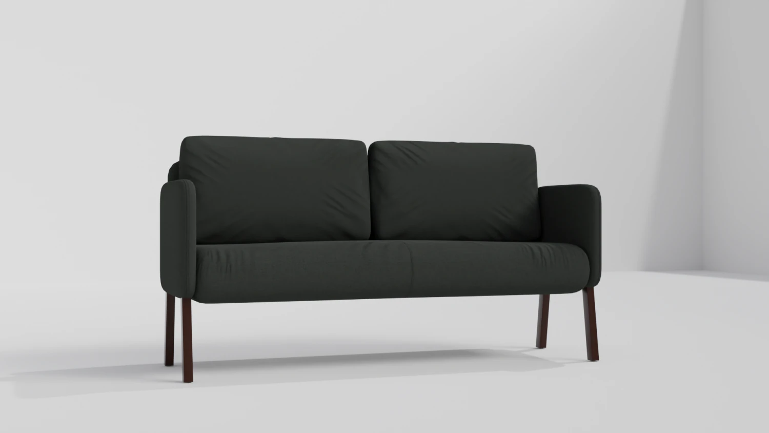 High-quality fabric sofa 3D Model .c4d .max .obj .3ds .fbx .stl .blend