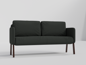 High-quality fabric sofa 3D Model