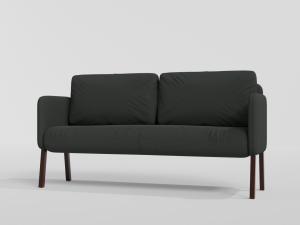 High-quality fabric sofa 3D Модель