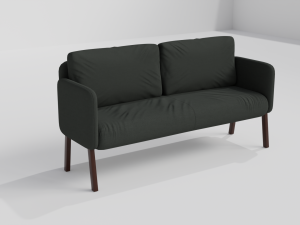 High-quality fabric sofa 3D Модель