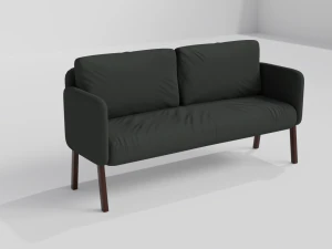 High-quality fabric sofa 3D Model