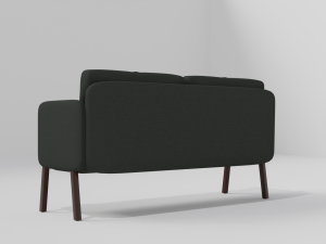 High-quality fabric sofa 3D Модель