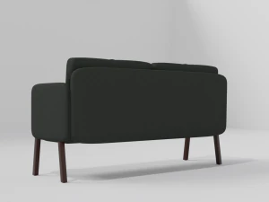High-quality fabric sofa 3D Model