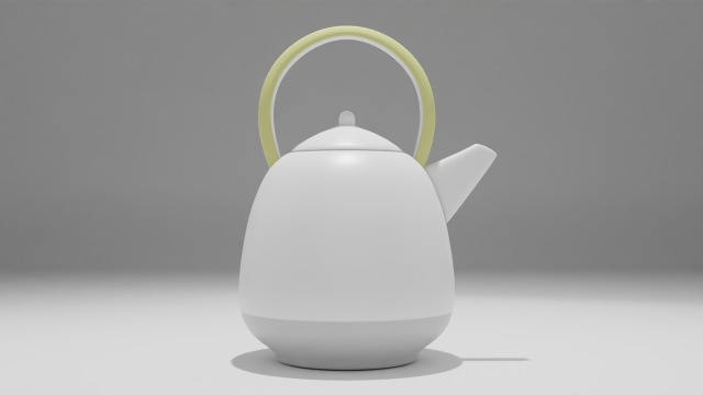 Teapot 3D Модель .c4d .max .obj .3ds .fbx .stl .blend 