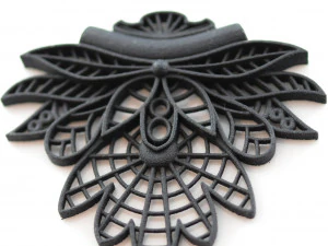 Floral mandala Pendant 3D Print Model