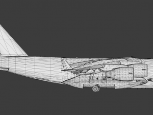 C-17 Globemaster Airplane 3D Model