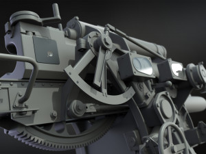 Anti-Aircraft cannon 88mm 3D Модель