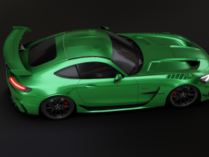 Mercedes-Benz GT R - Silver Variant Model 3D