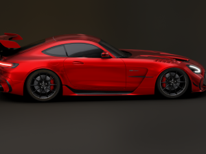 Mercedes-Benz GT R - Red Variant Modèle 3D
