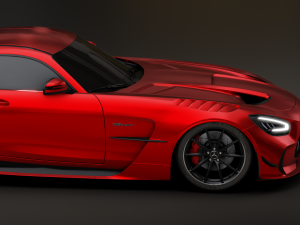 Mercedes-Benz GT R - Red Variant Modèle 3D