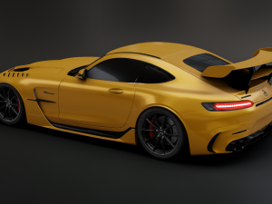 Mercedes-Benz GT R - Yellow Variant 3D मॉडल