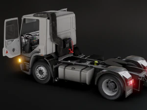 DAF CF 75 4x2 26 TONNE Truck - Animated 3D Model