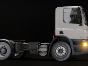 DAF CF 75 4x2 26 TONNE Truck - Animated 3D Model