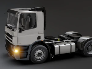 DAF CF 75 4x2 26 TONNE Truck - Animated 3D Model