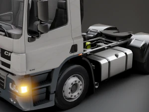 DAF CF 75 4x2 26 TONNE Truck - Animated 3D Model