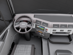 DAF CF 75 4x2 26 TONNE Truck - Animated 3D Model