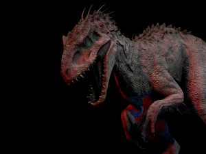 Indominus Rex - Animated and Rigged 3D Model