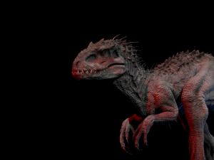 Indominus Rex - Animated and Rigged 3D Model
