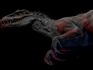 Indominus Rex - Animated and Rigged 3D Model