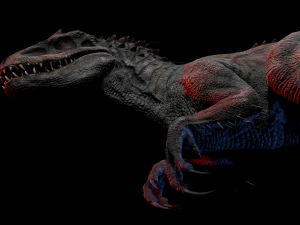 Indominus Rex - Animated and Rigged 3D Model