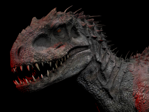 Indominus Rex - Animated and Rigged 3D Model