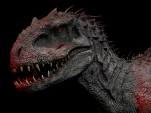 Indominus Rex - Animated and Rigged 3D Model